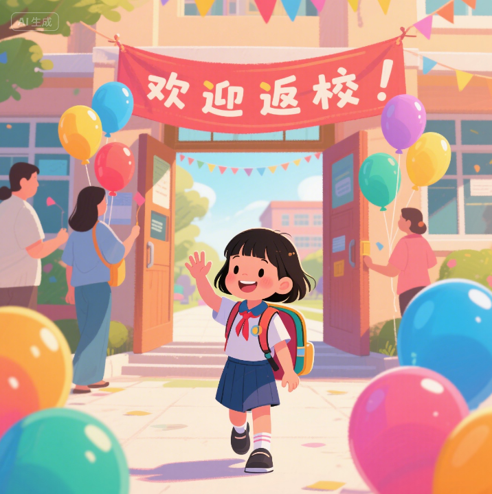 逐夢新程，未來可期！開學季，好好學習，天天向上！